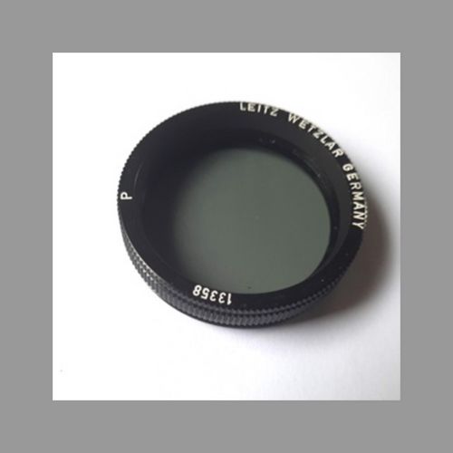 thumbnail-3 for Vintage LEICA - P Polarizer 13358 - 44mm E44 Lens Filter - Super Clean