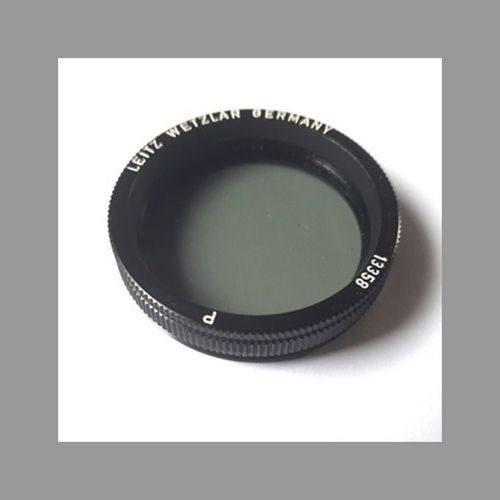 thumbnail-5 for Vintage LEICA - P Polarizer 13358 - 44mm E44 Lens Filter - Super Clean