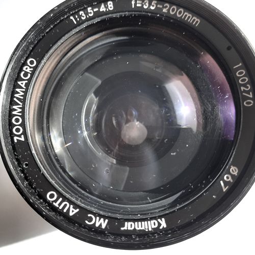 thumbnail-1 for Kalimar MC Auto Zoom / Macro 35-200mm 1/3.5-4.8 Lens - for Canon FD Mount