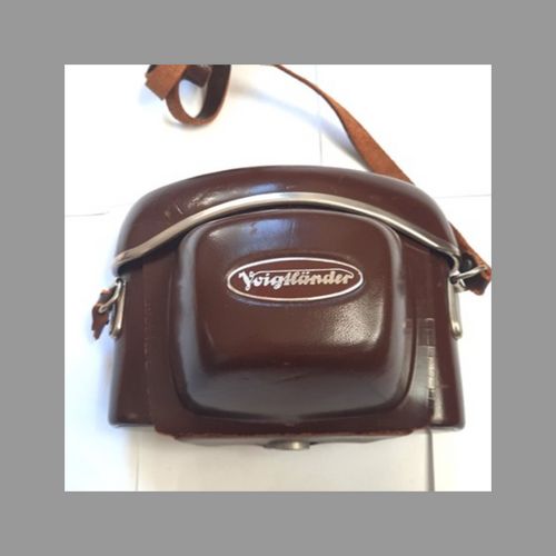 thumbnail-2 for Vintage Voigtlander Camera Case for Bessamatic 35mm Film Camera - Clean