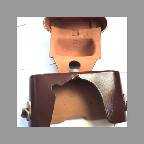 thumbnail-6 for Vintage Voigtlander Camera Case for Bessamatic 35mm Film Camera - Clean