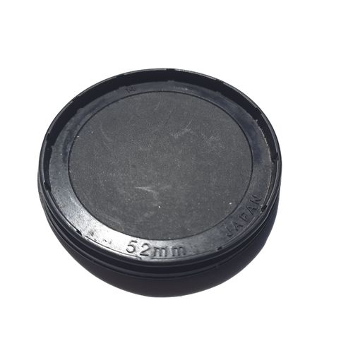 thumbnail-2 for Vintage DeJur Black Plastic Front Lens Cap 52mm Dia. for 8mm Movie Camera