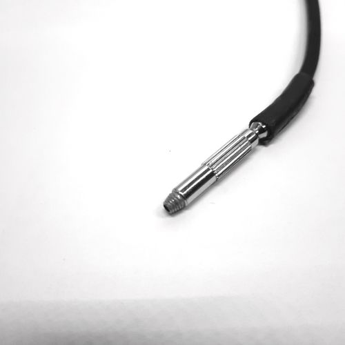 thumbnail-2 for Vintage SHUTTER RELEASE CABLE Black Cloth 21" - Marked Germany