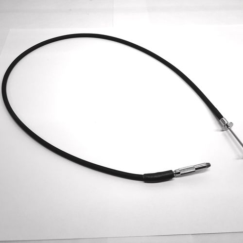 thumbnail-4 for Vintage SHUTTER RELEASE CABLE Black Cloth 21" - Marked Germany
