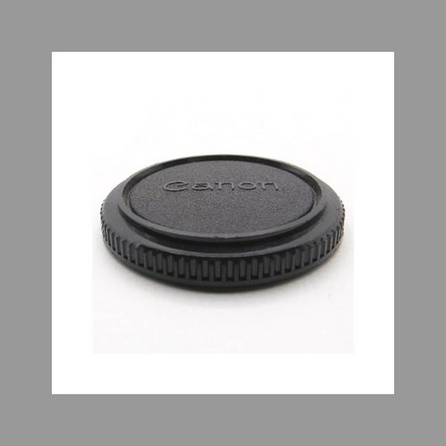thumbnail-3 for Vintage Canon Black Plastic Body Cap - Japan - Fits Canon AE-1 Camera, 