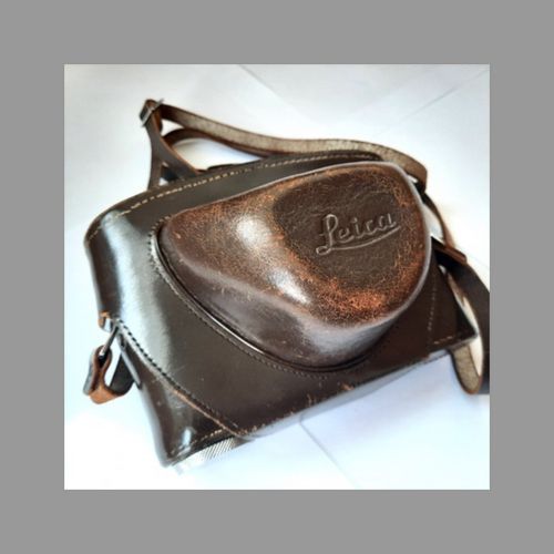 Vintage Leica Brown Leather Case Brown for M1 M2 M3 M4 - Nice