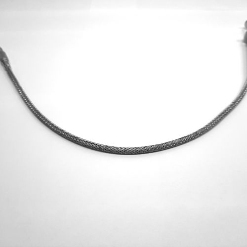 thumbnail-1 for Vintage SHUTTER RELEASE CABLE Metal Braid 12" - Marked Japan