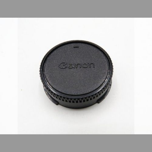 Vintage Canon Black Plastic Rear Lens Cap - Japan - Fits Canon AE-1 Camera -