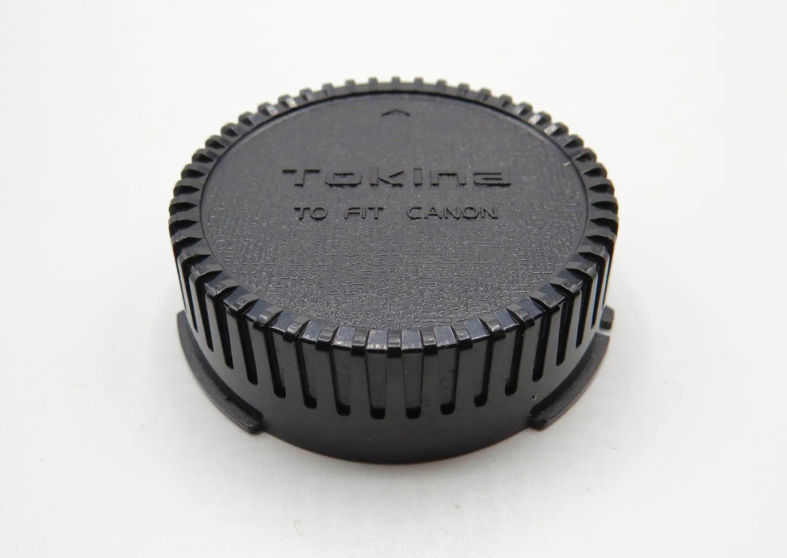  Tokina for Canon Black Plastic Rear Lens Cap - Fits Canon AE-1 Camera Lens 