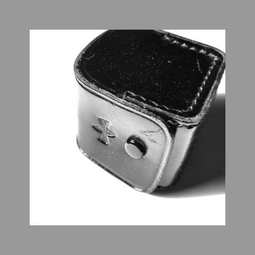 thumbnail-4 for Vintage Mamiya Leather Case for 58mm Dia. Max. Filters or Hood - Clean