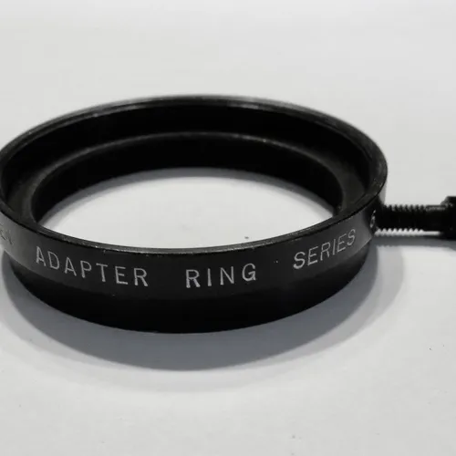 thumbnail-0 for Vintage Black Metal Filter Adapter - Series 6 - Clamp-On - In Good Condition
