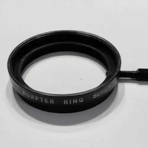 thumbnail-2 for Vintage Black Metal Filter Adapter - Series 6 - Clamp-On - In Good Condition
