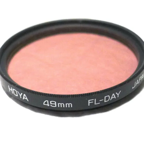 thumbnail-2 for Vintage Hoya FL-D Filter - Fluorescent Color Corection - 49mm Thread Mount