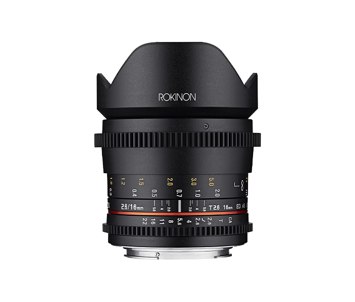 Rokinon 16mm T2.6 ED AS UMC Cine Lens