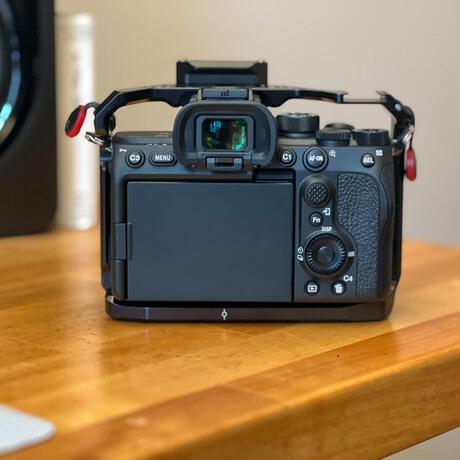 thumbnail-0 for Sony A7S3 with  Small Rig Cage, Pro Grade SD Cards and more- LIKE NEW