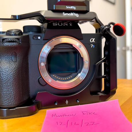 thumbnail-6 for Sony A7S3 with  Small Rig Cage, Pro Grade SD Cards and more- LIKE NEW