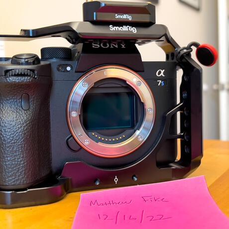 thumbnail-7 for Sony A7S3 with  Small Rig Cage, Pro Grade SD Cards and more- LIKE NEW