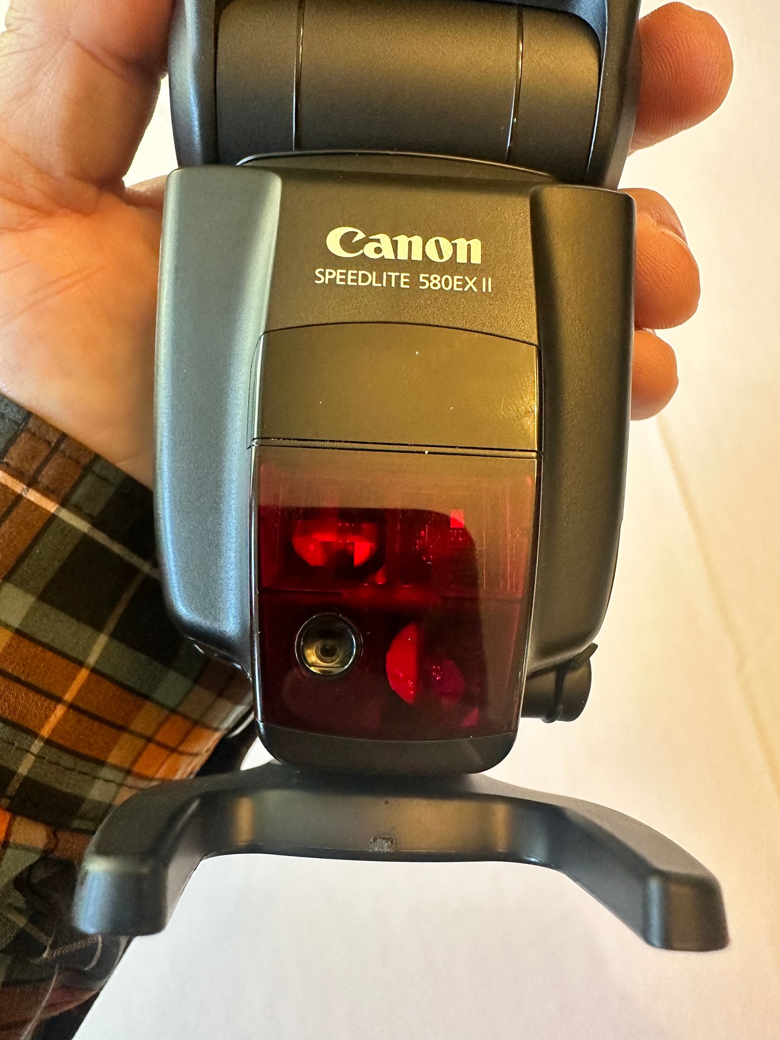 Canon Speedlight 580EX II TTL Shoe Mount Flash - Like New From 