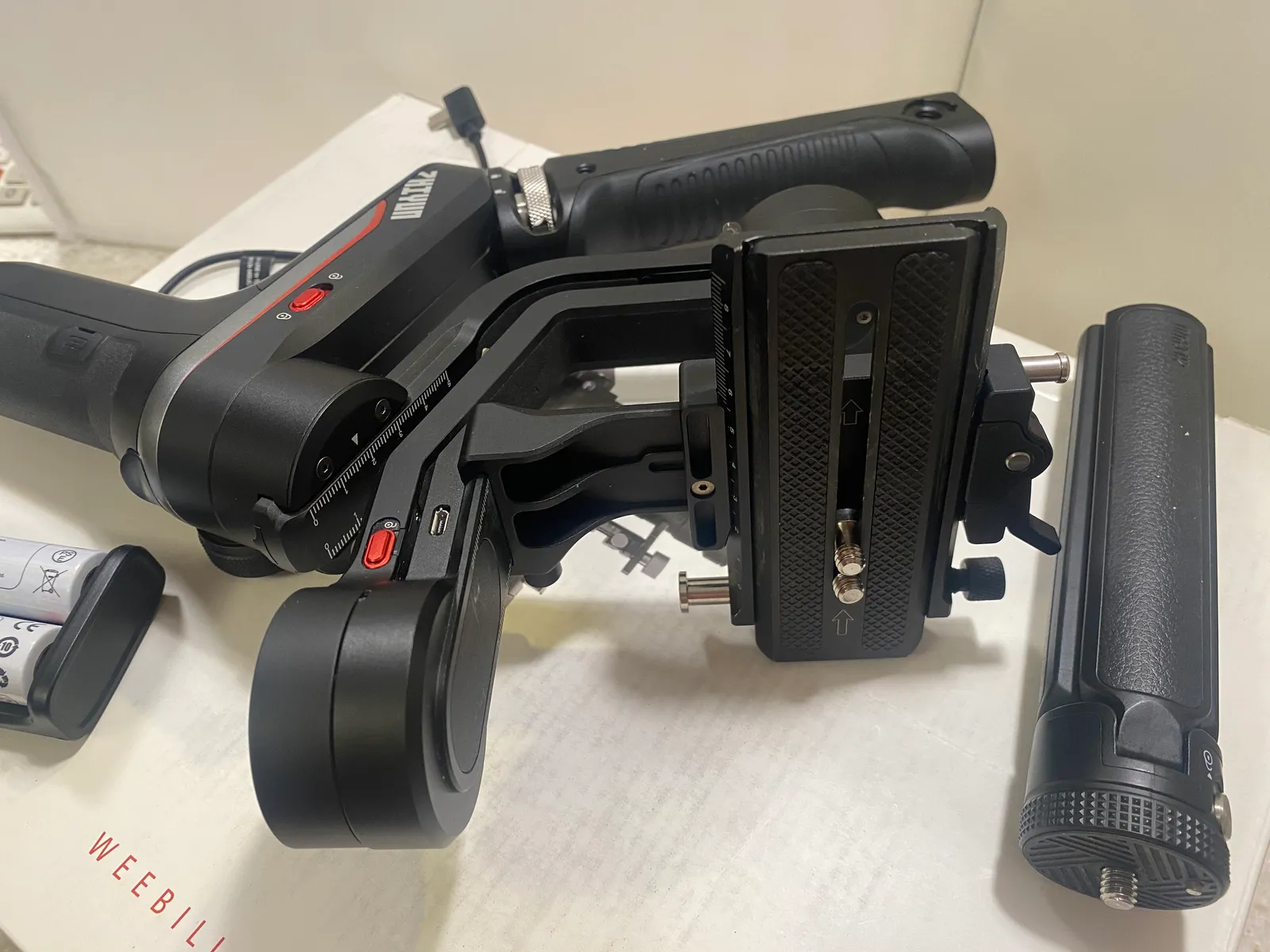 Barely used Zhiyun-Tech WEEBILL-S Handheld Gimbal Stabilizer From