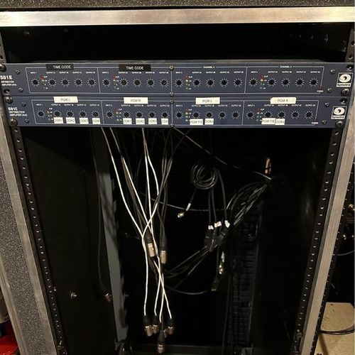 thumbnail-0 for Symetrix 581E - Distribution Amplifier with 4 Inputs and 16 Outputs on Euroblock Connectors