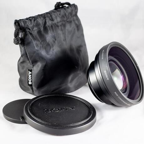 Sony Wide Conversion Lens VCL-HG0758 for 58mm lens From Jim's Gear Shop On  Gear Focus