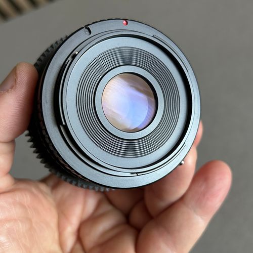 thumbnail-1 for Minolta 45mm f/2 Rokkor-X MD-Mount Prime Lens EF mount