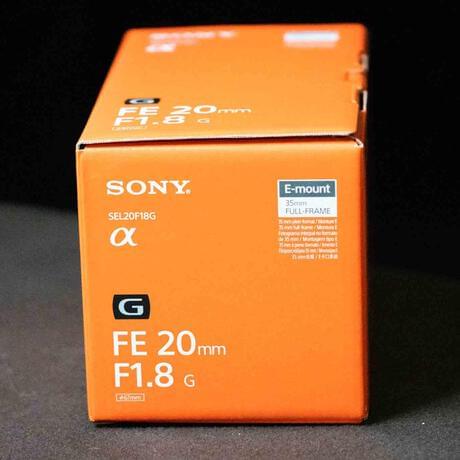 Sony FE 20mm F1.8 G Ultra-Wide E-mount 35mm FULL-Frame Interchangeable Lens  From D.E.B.S....