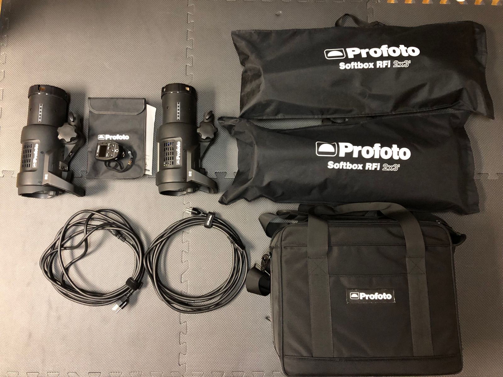 Profoto D2 Duo 500Ws AirTTL Monolights Kit From Tom's Camera 