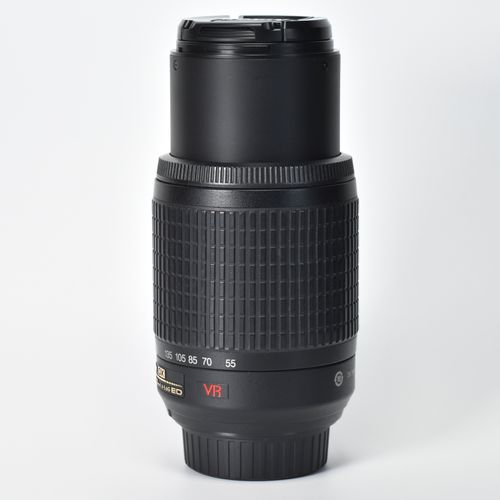 thumbnail-2 for Nikon AF-S DX Nikkor 55-200mm f/4-5.6 G ED VR AF Zoom Lens Bag MINT