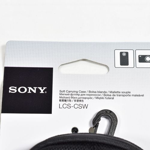thumbnail-5 for Sony LCS-CSW Soft Camera Carrying Case Belt Loop Memory Card Pocket