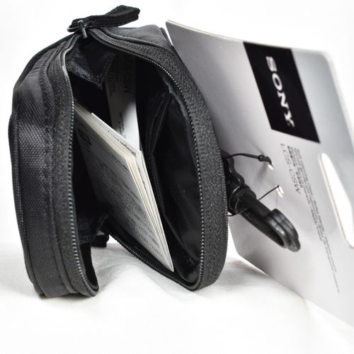 thumbnail-3 for Sony LCS-CSW Soft Camera Carrying Case Belt Loop Memory Card Pocket