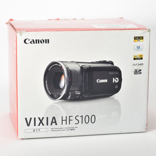 thumbnail-15 for Canon VIXIA HF S100 Flash Memory HD Camcorder 10x Optical HD Lens 32GB SD MINT