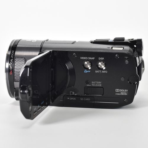 thumbnail-6 for Canon VIXIA HF S100 Flash Memory HD Camcorder 10x Optical HD Lens 32GB SD MINT
