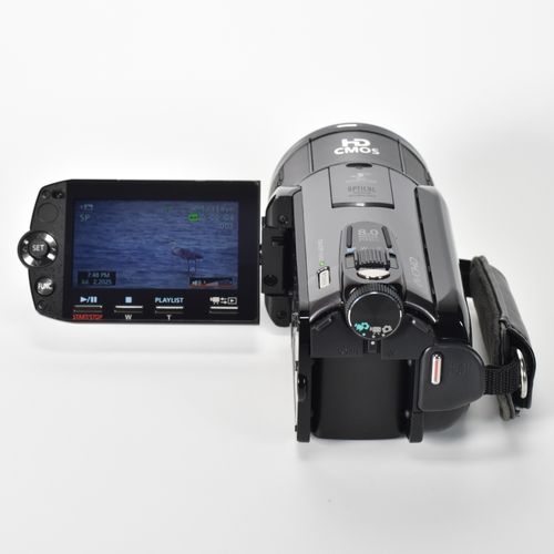 thumbnail-5 for Canon VIXIA HF S100 Flash Memory HD Camcorder 10x Optical HD Lens 32GB SD MINT
