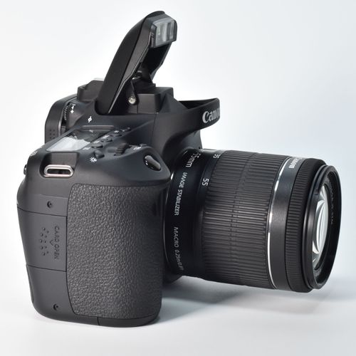 thumbnail-2 for Canon EOS 80D DSLR Camera 24.2MP Canon 18-55mm Lens HD Video 128GB SD Card MINT