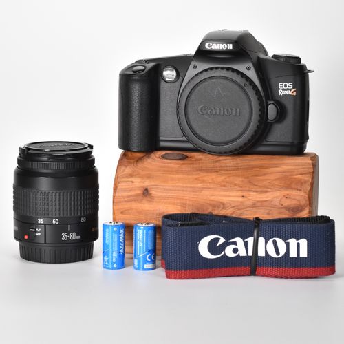 Canon EOS Rebel G SLR 35mm Film Autofocus Camera Canon 35-80mm Lens MINT