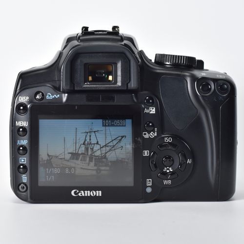 thumbnail-4 for Canon EOS Digital Rebel XTi 400D DSLR 10.1MP EF-S 18-55mm Canon Lens 2GB CF Card