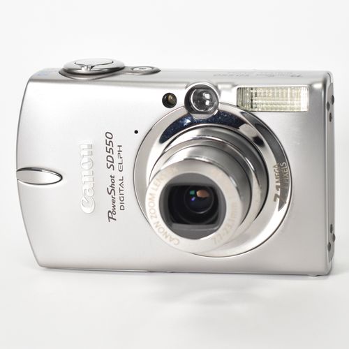 thumbnail-1 for Canon PowerShot SD550 Elph Digital Camera 7.1MP 3x Optical Zoom Video 2GB SD