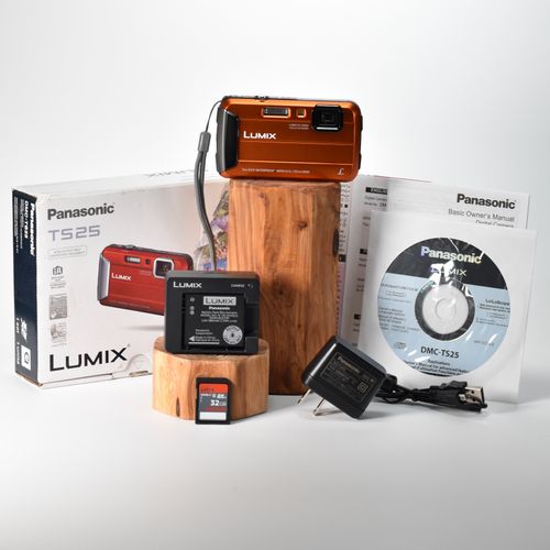 Panasonic Lumix DMC-TS25 Digital Camera Waterproof 16.1MP 4x Optical Zoom NEW
