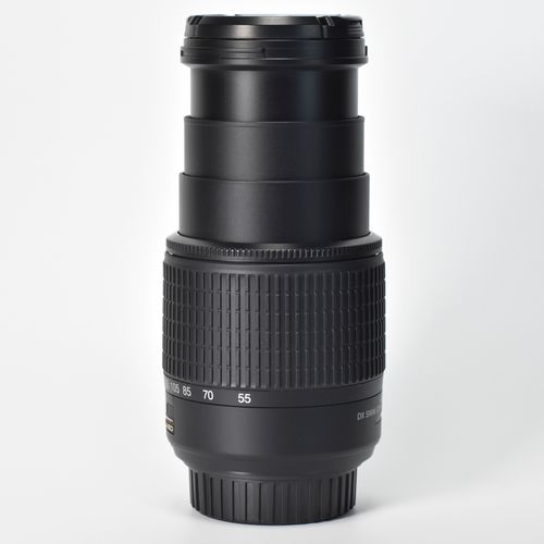 thumbnail-2 for Nikon AF-S DX Zoom-NIKKOR 55-200mm f/4-5.6G ED Lens with HB-34 Hood, Bag Mint