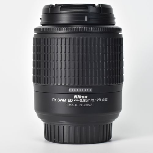 thumbnail-3 for Nikon AF-S DX Zoom-NIKKOR 55-200mm f/4-5.6G ED Lens with HB-34 Hood, Bag Mint