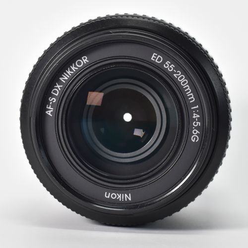 thumbnail-5 for Nikon AF-S DX Zoom-NIKKOR 55-200mm f/4-5.6G ED Lens with HB-34 Hood, Bag Mint