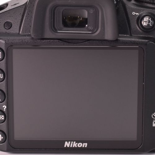 thumbnail-6 for Nikon D3200 DSLR Camera 24.2MP 18-55mm 55-200mm Lens 3356 Clicks 128GB SD MINT