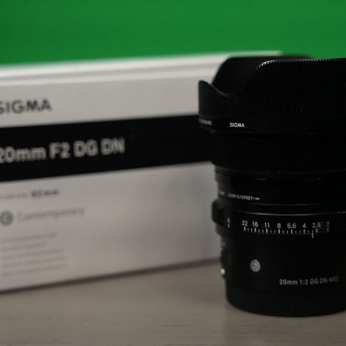 Sigma 20mm f/2 DG DN Contemporary Lens for Sony E