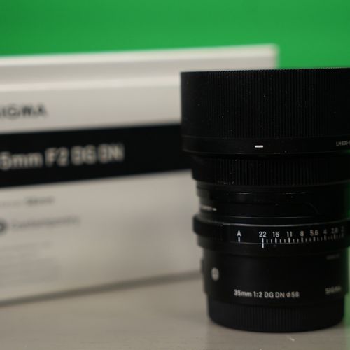 Sigma 35mm f/2 DG DN Contemporary Lens (Sony E)