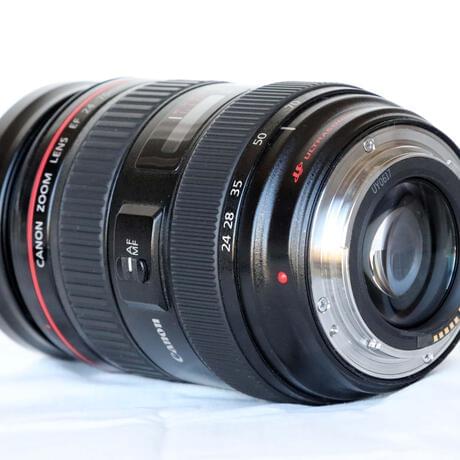 Canon EF 24-70mm F/2.8L USM, Preowned Excellent, Sharp From 