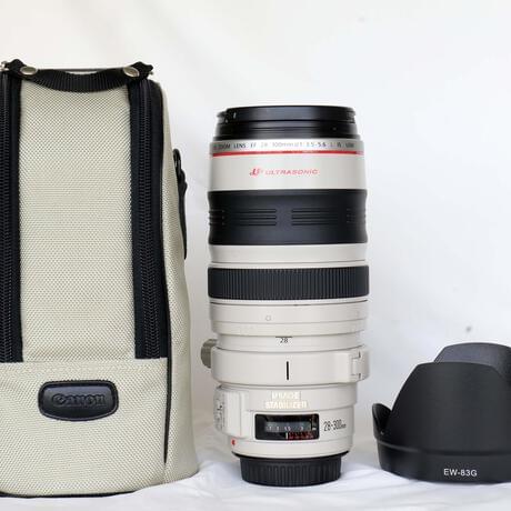 thumbnail-0 for Canon EF 28-300mm F3.5-5.6L IS USM, Preowned Excellent, very Sharp