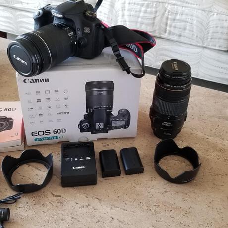 Canon EOS 60D DSLR plus, plus 8fdaK | GearFocus.com