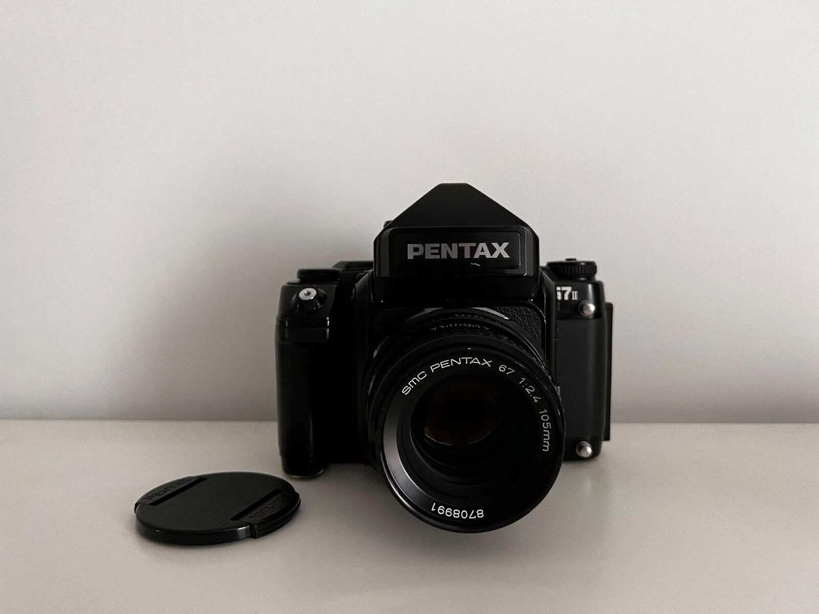 Pentax 67 II 67II 6x7 Medium Format Camera w/ AE Finder 105mm f 