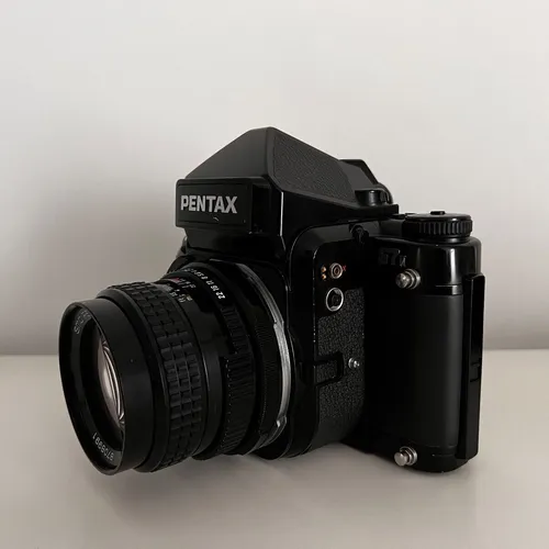 thumbnail-3 for  Pentax 67 II 67II 6x7 Medium Format Camera w/ AE Finder 105mm f/2.4 Lens